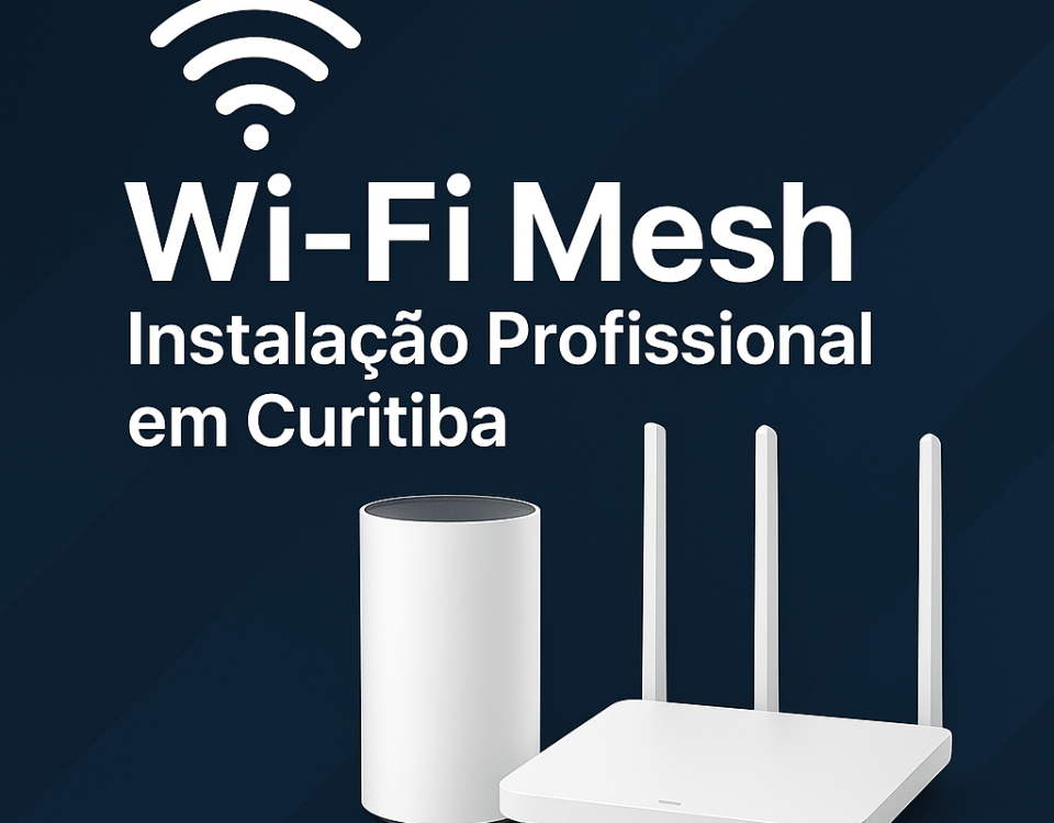 TCGLINK - Instalação Profissional em Curitiba Wi-Fi Fraco em Casa